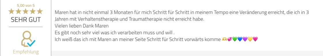 Bewertung auf ProvenExpert